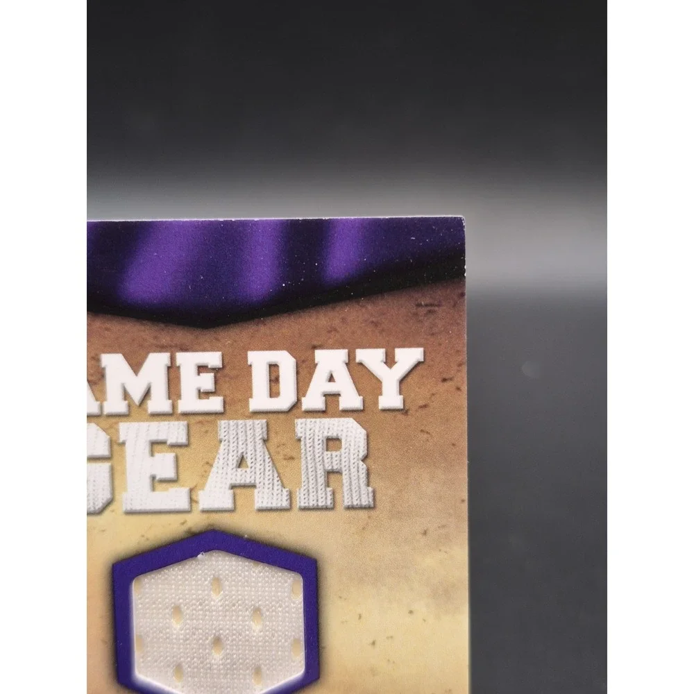 2009 Upper Deck Joe Flacco #NFL-FL Game Day Wesr Jersey (MEM) Baltimore Ravens